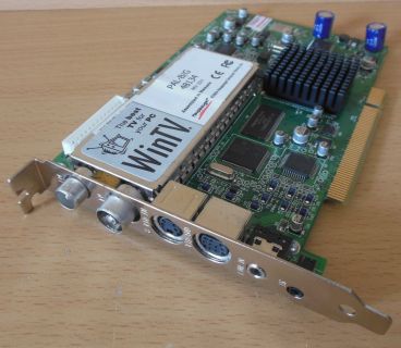 Hauppauge WinTV Pal-BG 48134 S-VID TV FM Tuner Video Capture Karte* tk46