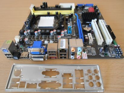 Asus M2N68-VM Rev2.01G Mainboard +Blende AMD Sockel AM2+ AM2 DDR2 VGA HDMI* m757