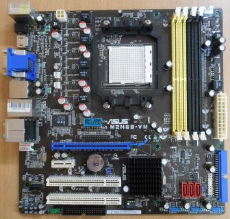 Asus M2N68-VM Rev2.01G Mainboard +Blende AMD Sockel AM2+ AM2 DDR2 VGA HDMI* m757