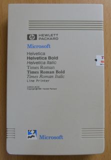 HP Microsoft C2053A C02 Line Printer Font Cartridge Patrone* dr02