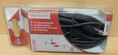 Elro CX506S Silver Line SAT Antennen Kabel Koaxialkabel 5m 100Hz 75dB Koax*so680