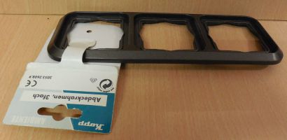 Kopp Abdeckrahmen 3 fach Ambiente palisander braun 3053.2608.9 Unterputz* so713