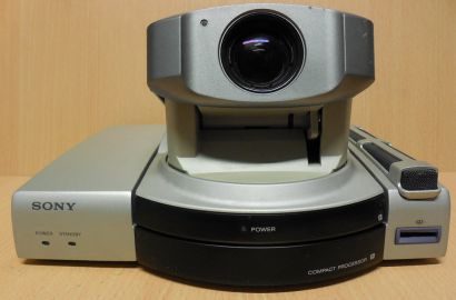 Sony PCS-P160 Kompaktprozessor PCS-UC161 LAN ISDN Videokonferenz System* so737