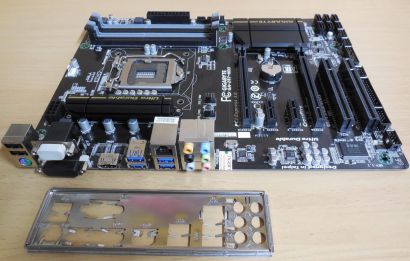 Gigabyte GA-Z87-HD3 Rev1.1 Mainboard Blende Intel Z87 Sockel 1150 PCIe DDR3*m779