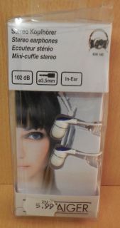 Schwaiger KHI 140 Stereo Kopfhörer in Ear 102dB 3,5mm MP3 1,5m Kabellänge* so741