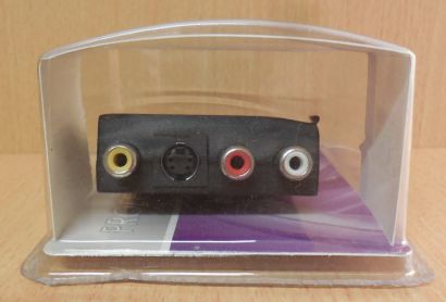 Schwaiger SCA 7320 531 Scart S VHS Adapter 3x Cinch Scart In Out* so742