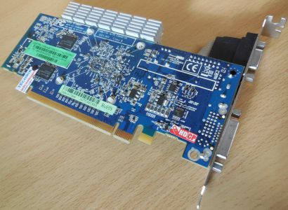 Sapphire Radeon HD2400 Pro 256M 64Bit DDR2 PCI-E VGA TVO DVI-I Grafikkarte* g339