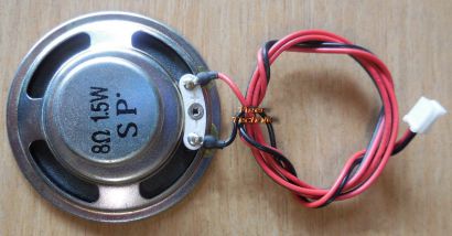 HP Compaq PC Computer Gehäuse System Lautsprecher 8 Ohm 1.5Watt 2-pol* pz405