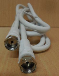 SAT Anschlusskabel Kabel Antennenkabel 1,5m F Stecker F Stecker weiß* so786