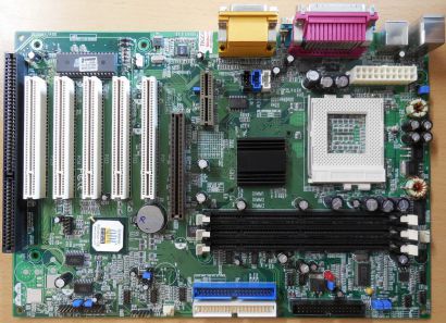 QDI Advance 10E V1.0(S1.2) Mainboard +Blende Sockel 370 P6V694X A10E 1x ISA*m794
