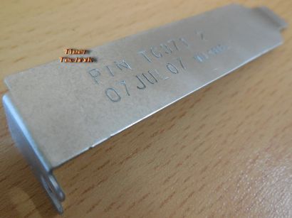 2 Stück Slotblech Slotblende Abdeckung Low Profil Desktop Gehäuse* bl50