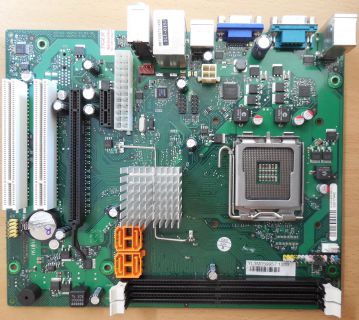 Fujitsu Esprimo P2550 D2950-A11 GS2 Mainboard +Blende Intel Sockel 775 DDR2*m808