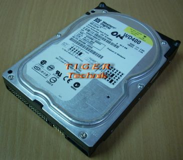 Western Digital Caviar WD400BB -00DEA0 Festplatte HDD IDE 40GB 3,5 f235