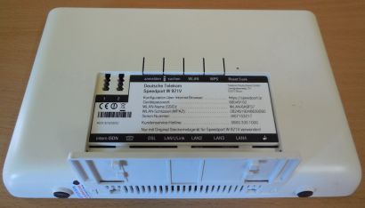 Deutsche Telekom Speedport W 921V Router ADSL2+ VDSL2 2x TAE 4xGigabit LAN*nw536