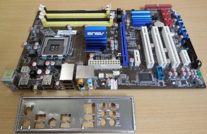 Asus P5QL Pro Rev1.00G Mainboard NEU OVP Sockel 775 Intel P43 PCIe DDR2 LAN*m819