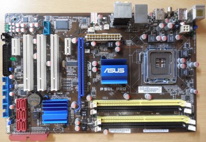 Asus P5QL Pro Rev1.00G Mainboard NEU OVP Sockel 775 Intel P43 PCIe DDR2 LAN*m819