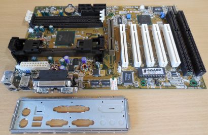 Asus P2L97 Rev 2.05 Mainboard NEU OVP Slot 1 Intel 440LX 2x ISA AGP PCI* m822