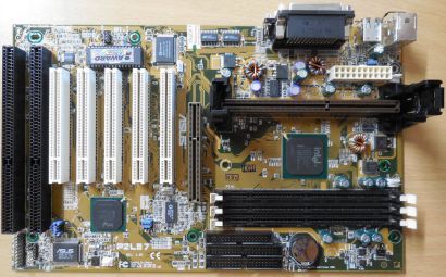 Asus P2L97 Rev 2.05 Mainboard NEU OVP Slot 1 Intel 440LX 2x ISA AGP PCI* m822