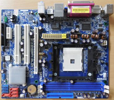 ASRock K8N68PV-GLAN Rev1.02 Mainboard NEU OVP Sockel 754 PCIe DDR VGA Sound*m826