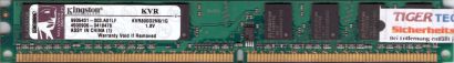 Kingston KVR800D2N6 1G PC2-6400 1GB DDR2 800MHz 9905431-003 A01LF RAM* r404