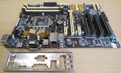 Asus H87-Plus Rev1.04 Mainboard in OVP Intel H87 Sockel 1150 PCIe DDR3 USB3*m831