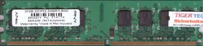 PNY PC2-6400 2GB DDR2 800MHz Arbeitsspeicher RAM* r415
