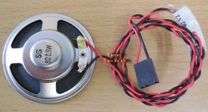 System Gehäuse Lautsprecher PC Computer 8 Ohm 0,5Watt* pz316