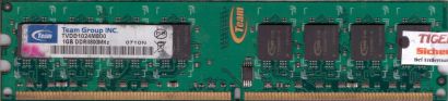 Team Group TVDD1024M800 PC2-6400 1GB DDR2 800MHz Arbeitsspeicher RAM* r431