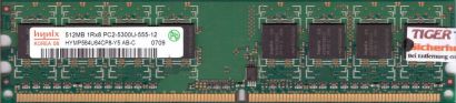 Hynix HYMP564U64CP8-Y5 AB-C PC2-5300 512MB DDR2 667MHz Arbeitsspeicher RAM* r446