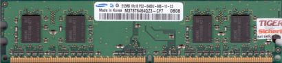 Samsung M378T6464QZ3-CF7 PC2-6400 512MB DDR2 800MHz Arbeitsspeicher RAM* r532