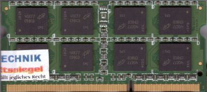 Offtek PC3-8500 4GB DDR3 1066MHz SODIMM RAM Arbeitsspeicher* lr32