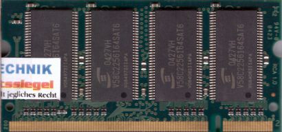Promos V826632B24SATG-C0 PC-2700 256MB DDR1 333MHz SODIMM Arbeitsspeicher* lr42