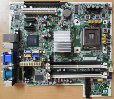 HP Cheetah Rev A 461536 450667 001 Mainboard Intel Sockel 775 dc5800 SFF* m840