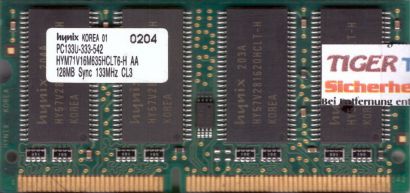 Hynix HYM71V16M635HCLT6-H AA PC133 128MB SDRAM 133MHz SODIMM SD RAM* lr68
