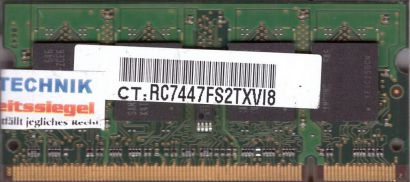 Samsung M470T6554CZ3-CE6 PC2-5300 512MB DDR2 667MHz SODIMM Arbeitsspeicher* lr83