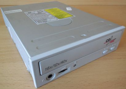 CyberDrive CW038D CD ROM CDRW Brenner Laufwerk ATAPI IDE beige 16x 12x 40x* L407