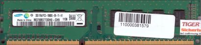 Samsung M378B5773DH0-CH9 PC3-10600 2GB DDR3 1333MHz Arbeitsspeicher RAM* r584