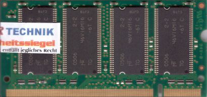 Micron MT8VDDT3264HDG-335C3 PC-2700 256MB DDR1 333MHz SODIMM RAM Memory* lr90