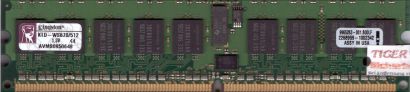 Kingston KTD-WS670 512 PC2-3200R 512MB DDR2 400MHz ECC Reg 9965263-001B00LF*r595