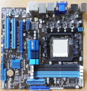 Asus M4A785TD-M EVO Rev1.02G Mainboard NEU OVP Sockel AM3 PCIe DDR3 HDMI* m857