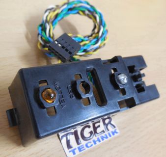 NEC UTOW-ORI NOR SD0022 Computer PC Power Schalter HDD LED mit Halterung* pz473