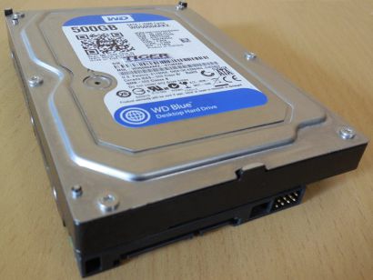 Western Digital Caviar Blue WD5000AAKX-07U6AA0 HDD SATA 500GB Festplatte* F674