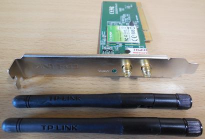 TP-LINK TL-WN851ND 300Mbps Wireless N PCI Adapter Karte 2052500341* wk07