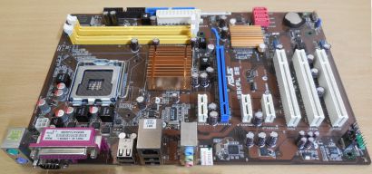 Asus P5KPL SE Rev 2.01G Mainboard Sockel 775 Intel G31 DDR2 PCIe SATA Audio*m863