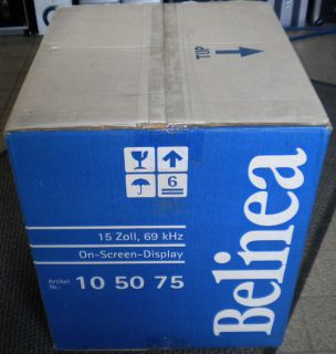 Belinea 10 50 75 15 Zoll CRT Super VGA Color Röhren Monitor Speaker OCD* mo04