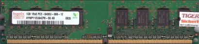 Hynix HYMP112U64CP8-S6 AB PC2-6400 CL6 1GB DDR2 800MHz Arbeitsspeicher RAM* r633