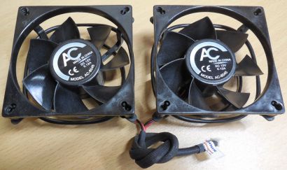 Arctic Cooling Arctic Fan 8 2x 80mm 2-pol Lüfter PC Computer* GL96