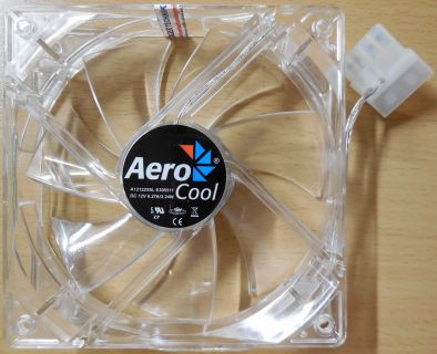 Aero Cool A121225SL CPU-Gehäuse Lüfter DC 12V 120mm Computer* GL104