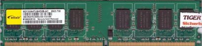 Elixir M2Y2G64TU8HD5B-AC PC2-6400U 2GB DDR2 800MHz Arbeitsspeicher RAM* r644
