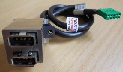 DELL Vostro D07M 0X6F8N 2 port USB Front Panel Kabel* pz507
